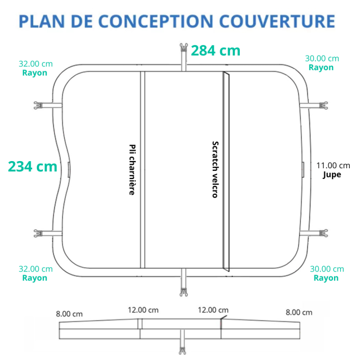 Couverture pour spa Sundance Maxxus