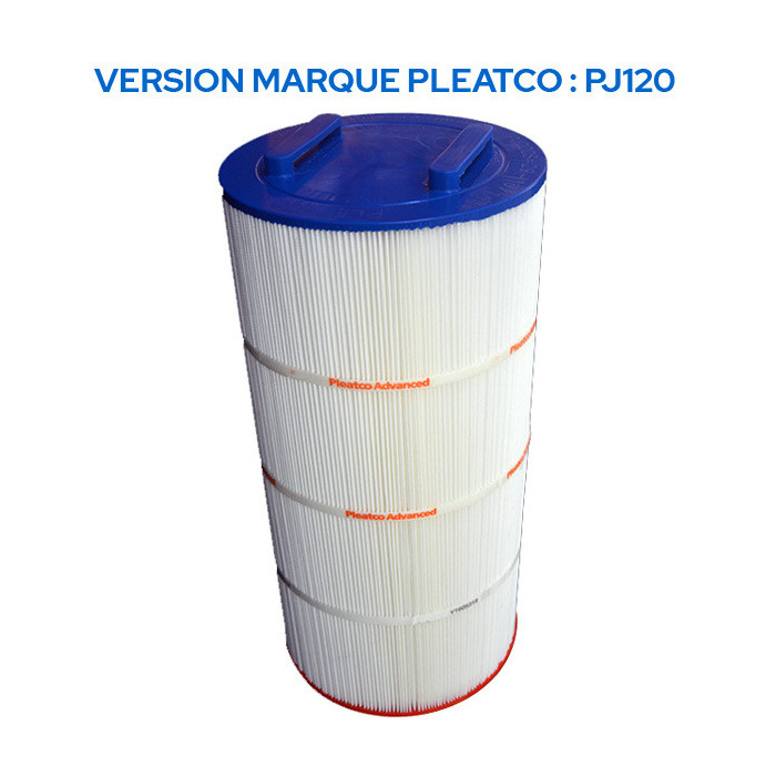 Filtre original Unicel C-9481 / Pleatco PJ120-4 / JB120