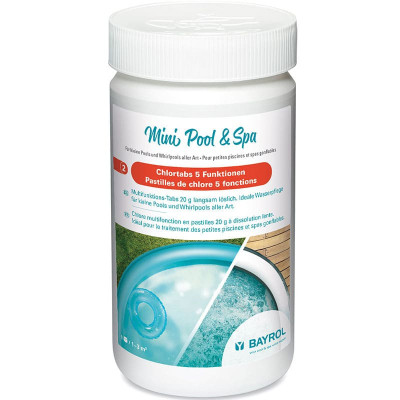 Chlore 5 fonctions pour piscine hors-sol 1 kg Mini Pool & Spa