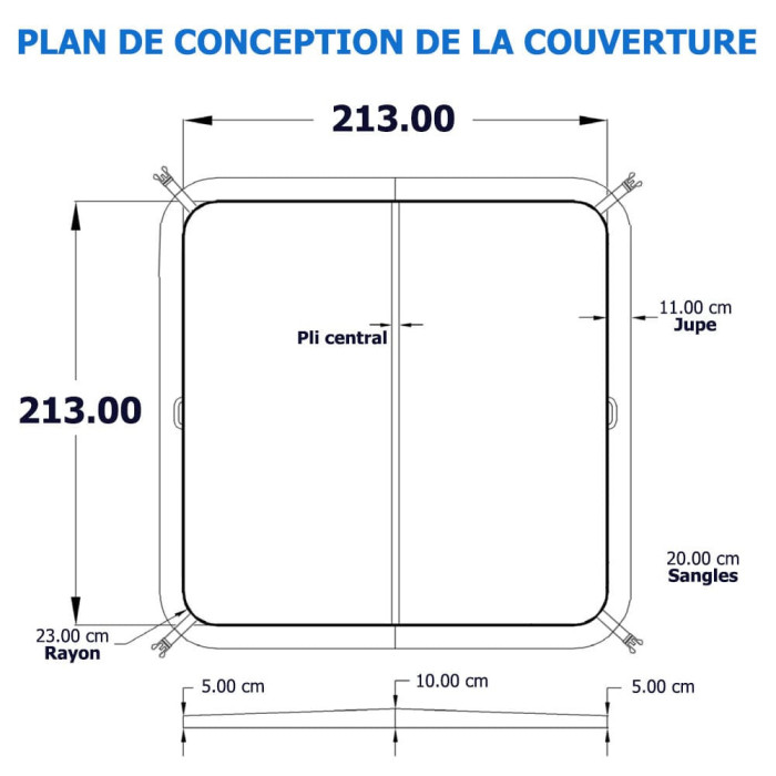 Couverture Spa Dimension One Wayfarer, Sojourn, Dream