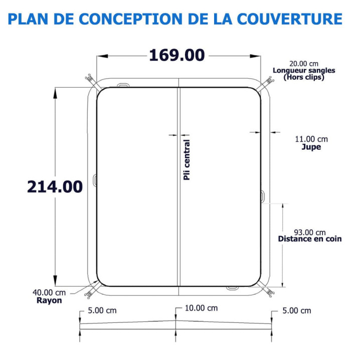 Couverture Spa Dimension One Triad II