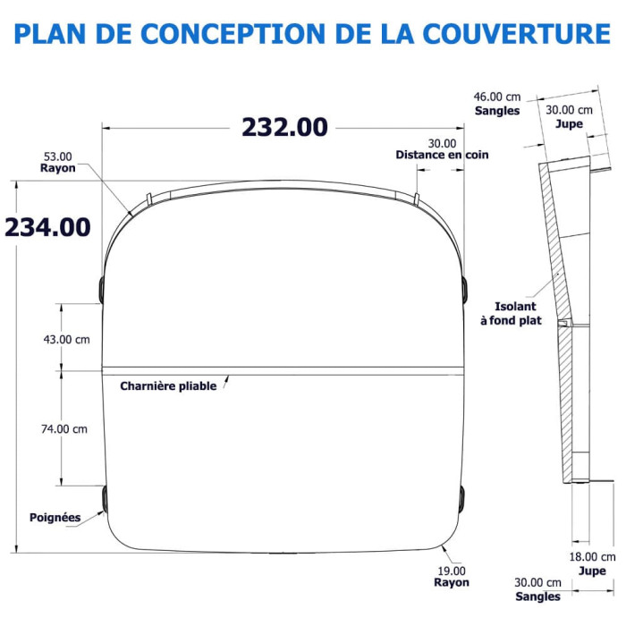 Schéma Couverture Jacuzzi J-470 6476-501