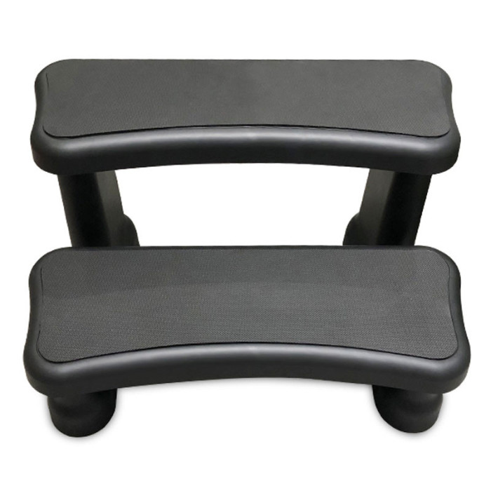 Escalier 2 marches pour spa ClassicStep Noir