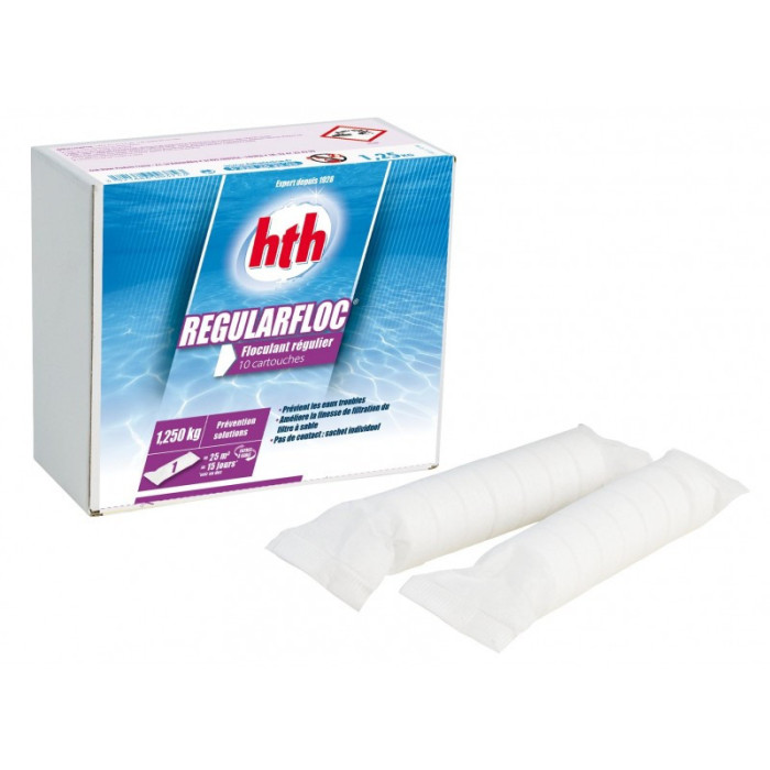 HTH regularfloc floculant chaussette pour piscine