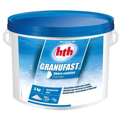 Hth Granufast granulés de chlore 5kg