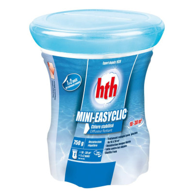 Kit Traitement piscine hors-sol 5 à 30m3 HTH Mini EasyClic