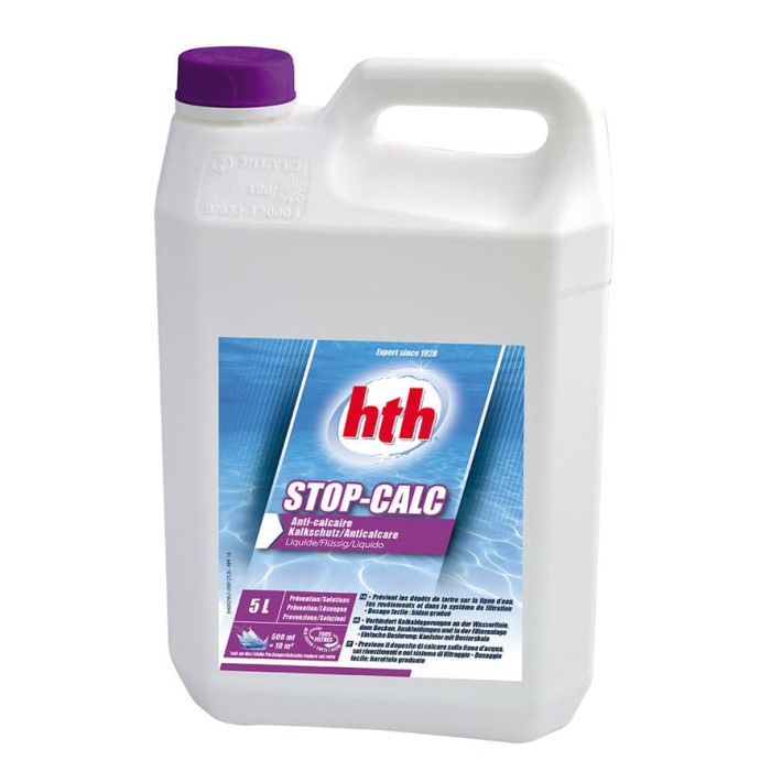 Anti-calcaire piscine Hth Stop Calc 5 Litres