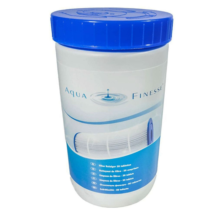 2 Pastilles de nettoyage filtres spa aquafinesse