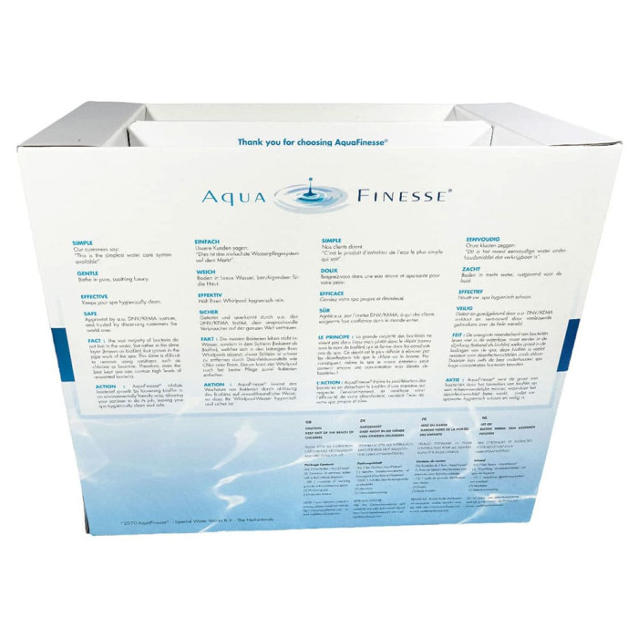 4 Traitement pastilles Aquafinesse Spa