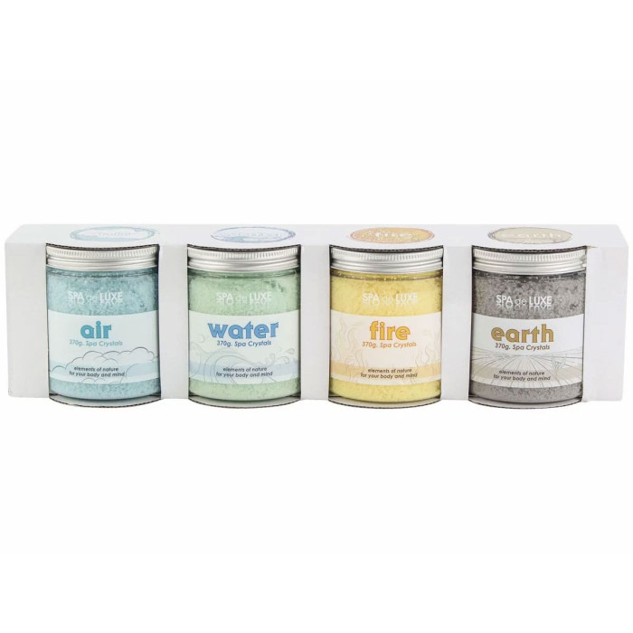 Cristaux de spa Luxe Aquafinesse - 4 parfums