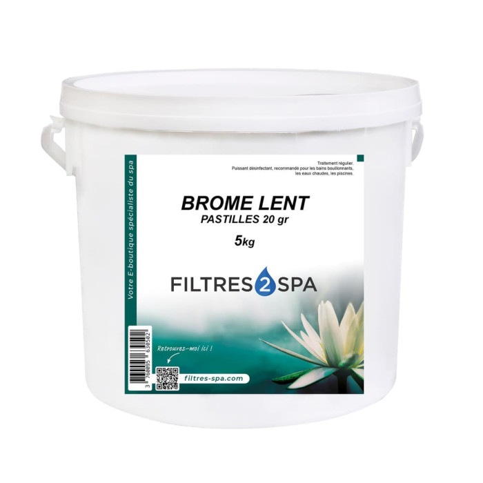 Brome Lent piscine spa 5kg pastille 20gr