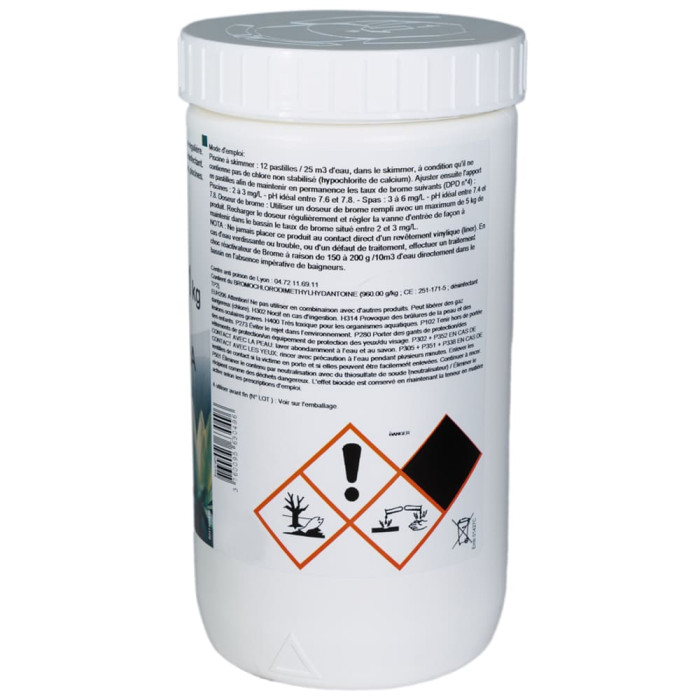 3 Brome pastille spa 1KG pastilles 20gr