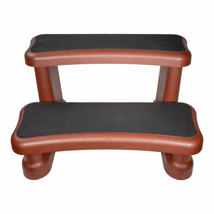 1 Escalier pour spa ClassicStep Acajou