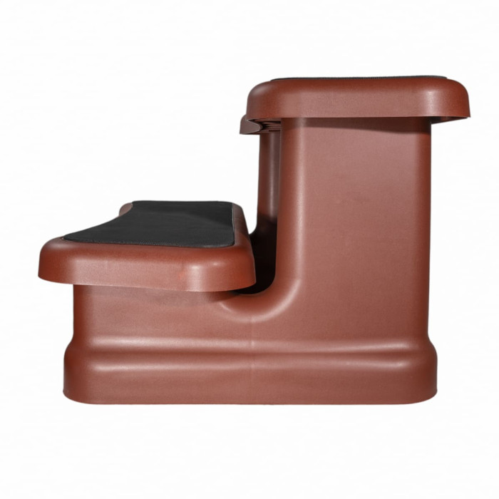 6 Escalier pour spa ClassicStep Acajou
