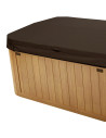 Couverture spa Therm Pro+ 210 x 210 cm Chocolat