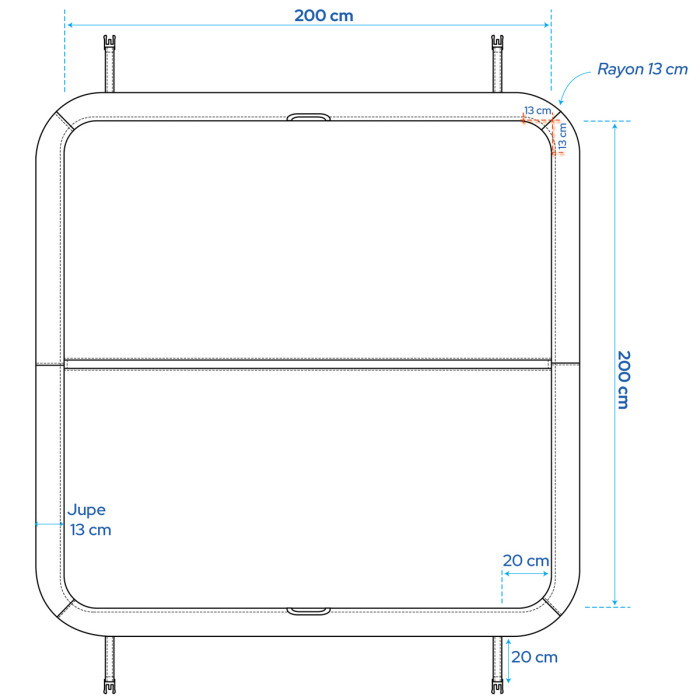 couverture-spa-200x200cm-chocolat-vue-dessus