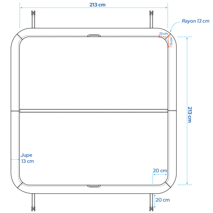 couverture-spa-composition-FIBRE-de-verre vue dessus
