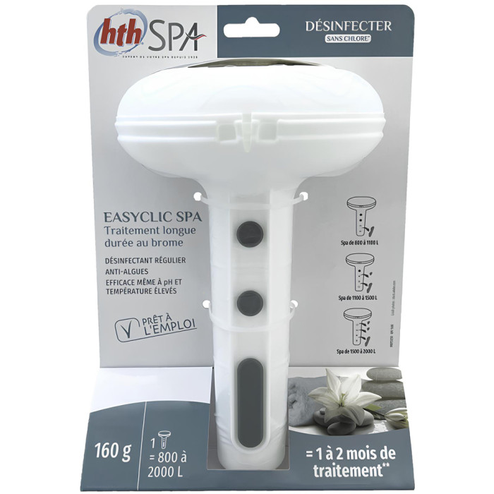 easyclic traitement Hth au brome pour spa