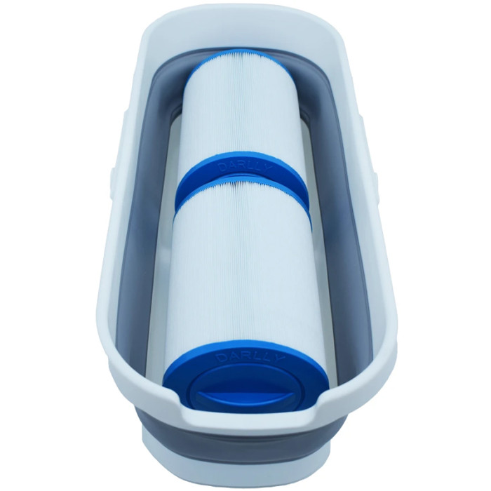 Panier pliable pour nettoyage des cartouches spa piscine