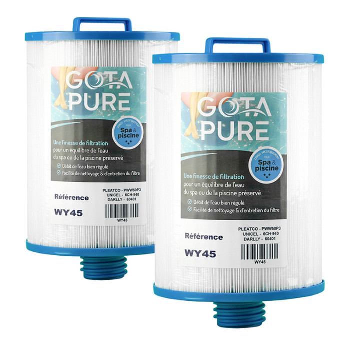 Lot de 2 Filtres PWW50 / 6CH-940 / 60401 / WY45