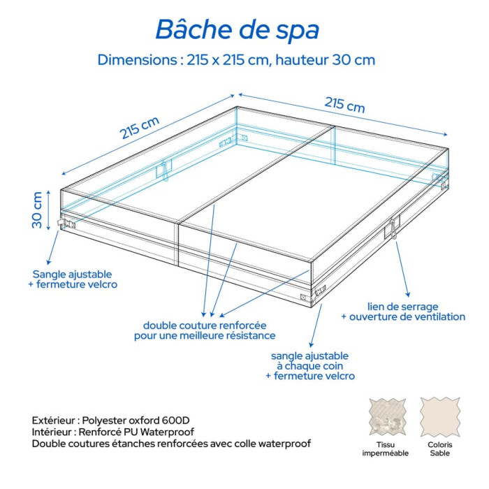 Bache-spa-215x215X30-cm-couleur-sable