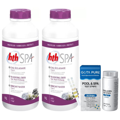 Lot de 2 Hth spa Eau éclatante 3 en 1