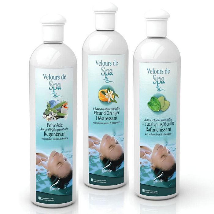 Pack 3 de parfums pour spa