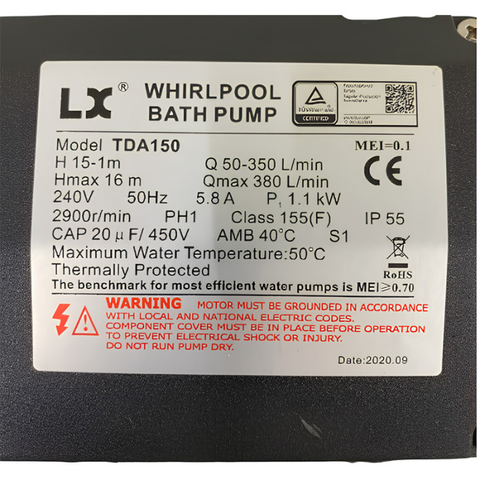 TDA150 Lx Whirlpool