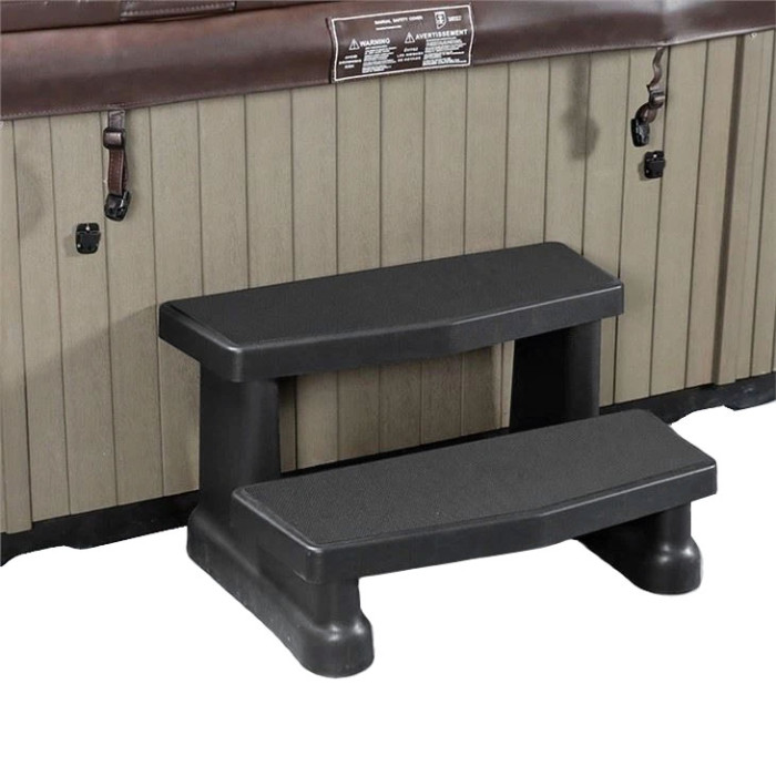 Escalier Noir Modern Step  pour spa