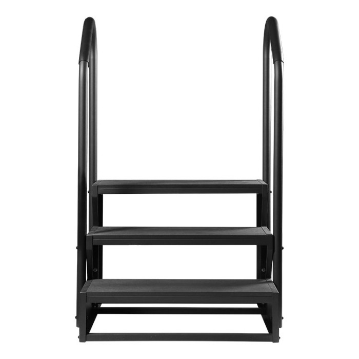Escalier pour spa de nage - 3 Marches et 2 rampes