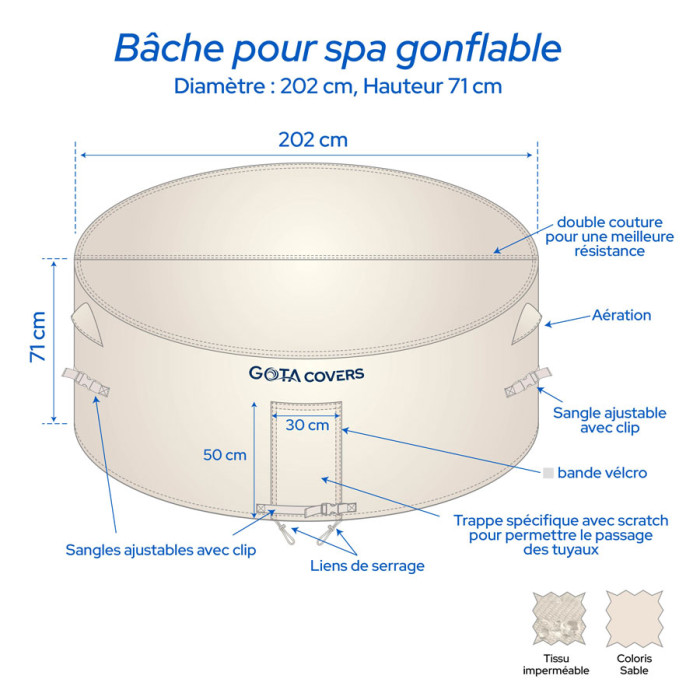 Bache-pour-spa-gonflable-diametre-202cm-sable