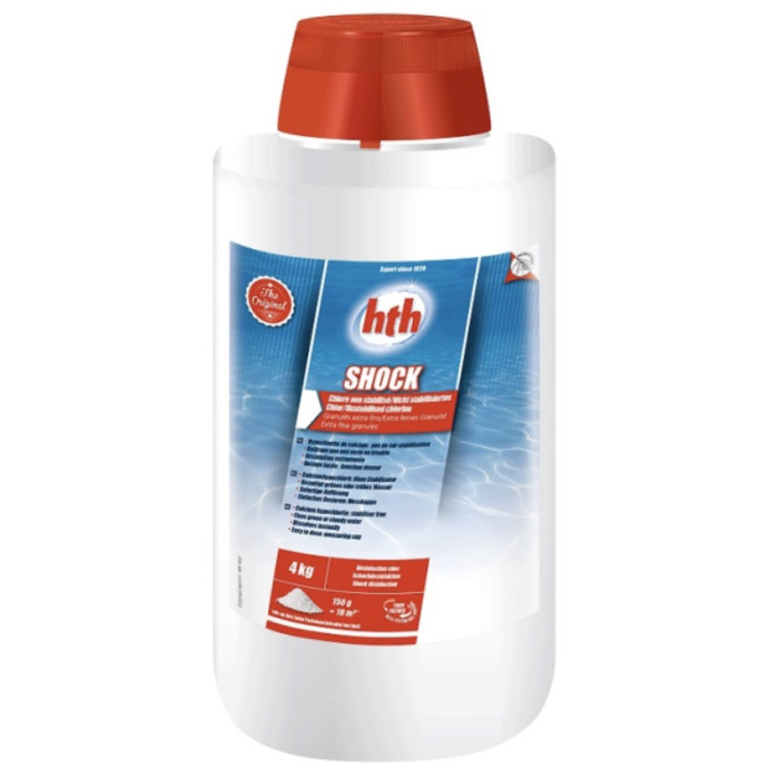 Hth Shock chlore non stabilisé en poudre 4 KG