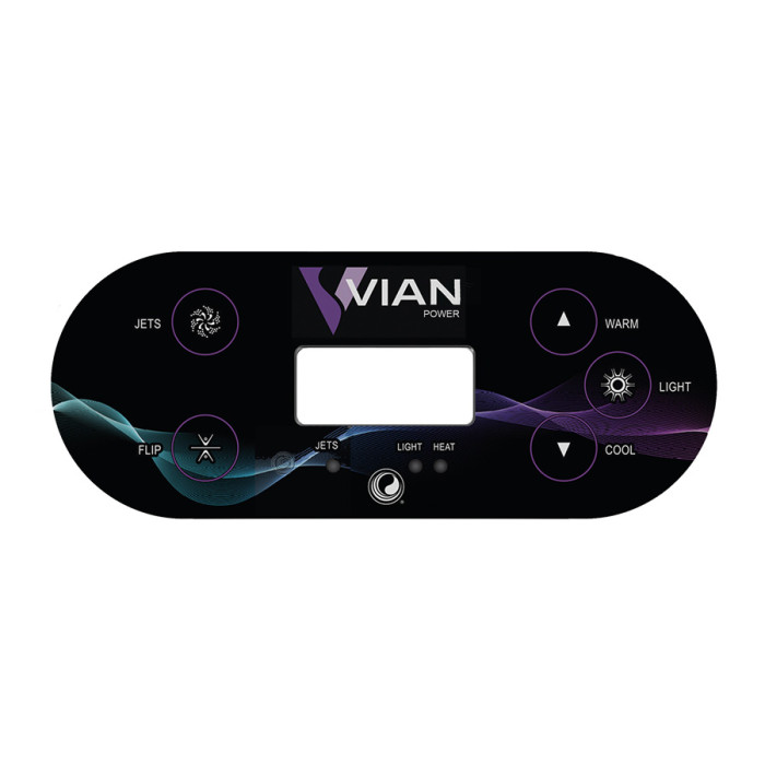 Autocollant clavier Pack Vian Power TP600 - 1 Pompe