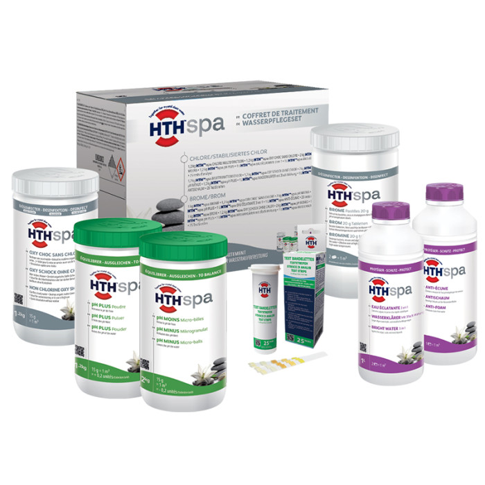 Coffret de traitement brome spa 2