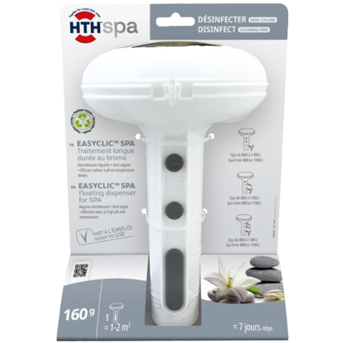 2 Easyclic traitement Hth au brome pour spa