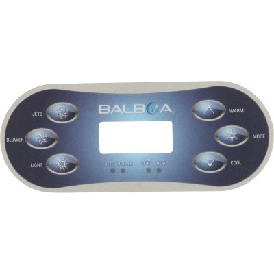 Revêtement clavier Balboa VL600S - 1 pompe