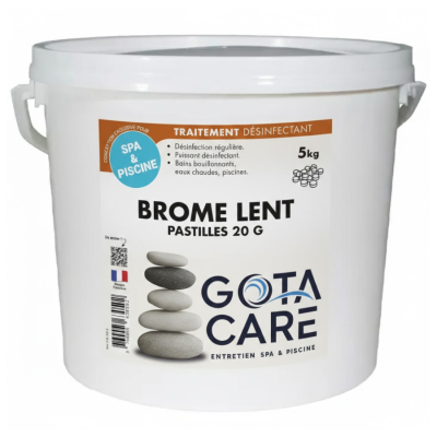 Brome Lent piscine spa 5kg pastille 20gr