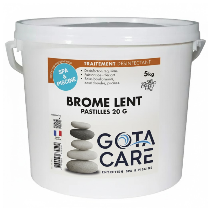 Brome Lent piscine spa 5kg pastille 20gr