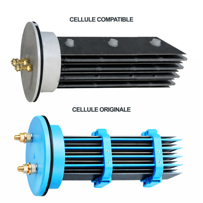 Cellule electrolyse Pacific 50/60 - 9 plaques