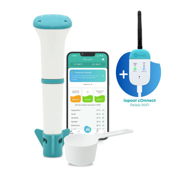 Testeur elecronique EcO Start pour spa et piscine (brome et chlore)