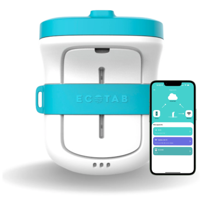 Distributeur connecté de chlore Ecotab