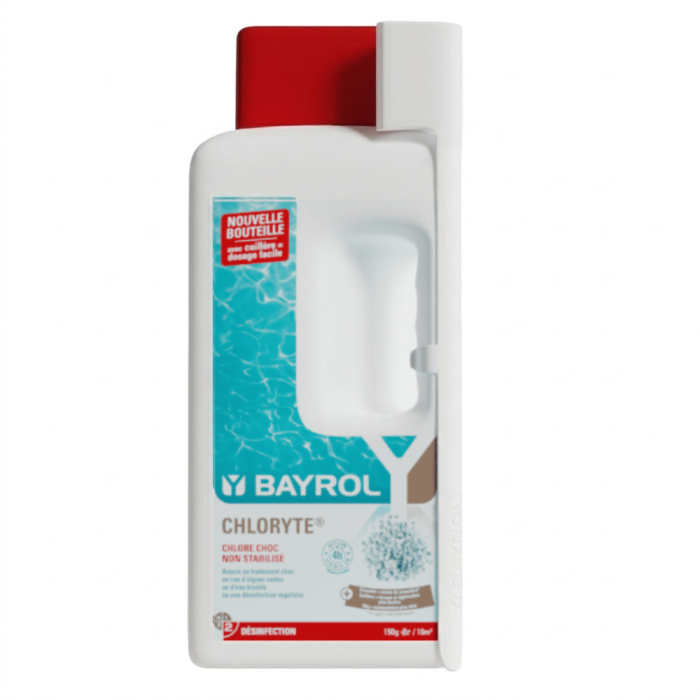 Chloryte Bayrol Chlore non stabilise