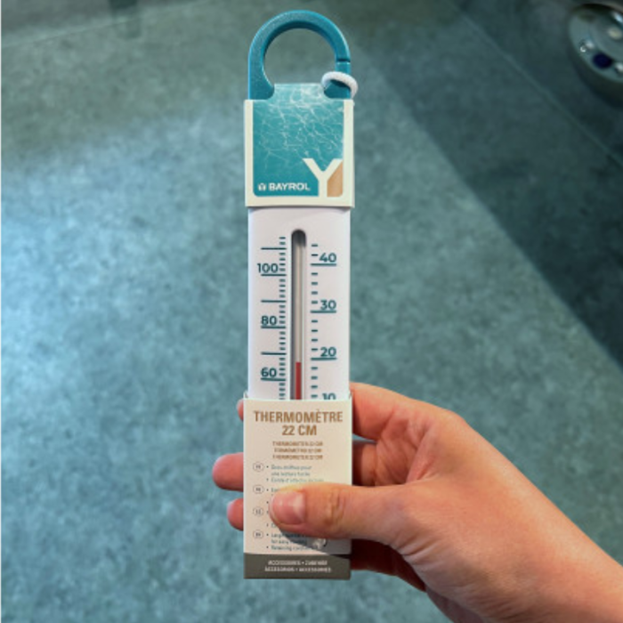 Thermomètre précis piscine et spa (22 cm)