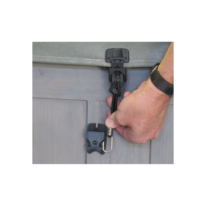 5 EasyKlip : Attaches Clips pour bache et housse spa