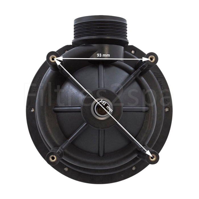 3 Corps de pompe Waterway CD E Series 2HP