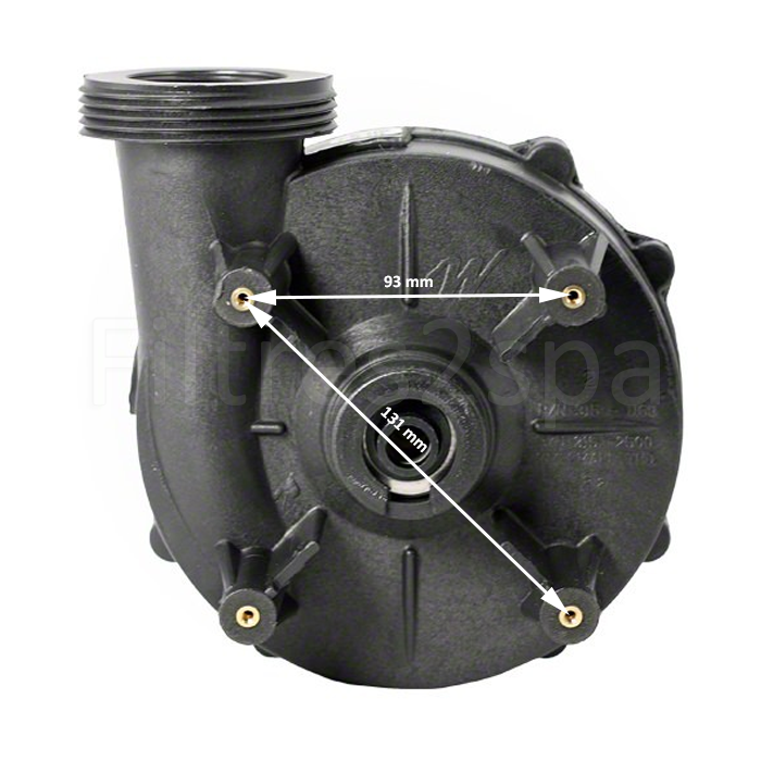 3 Corps de pompe Waterway Hi-Flo 4HP