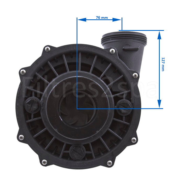 4 Corps pompe Waterway Executive 48 4HP (2.5 x 2.0)
