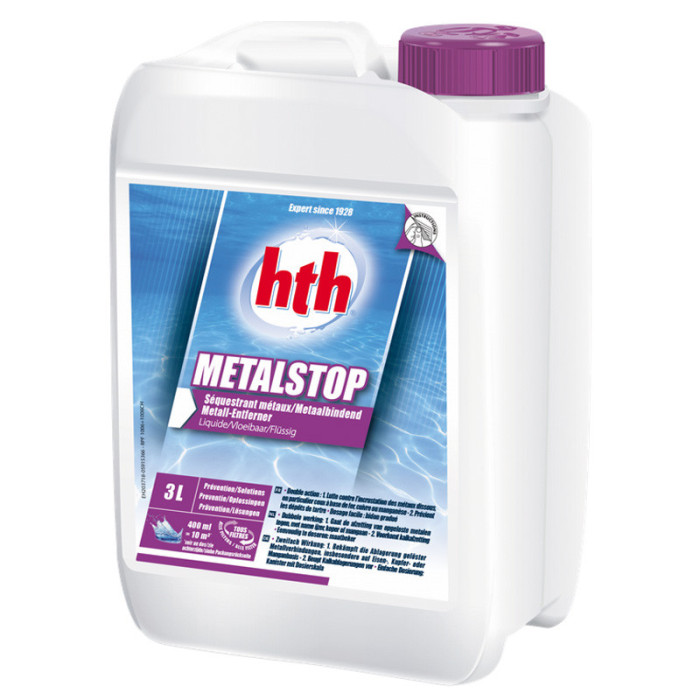 1 Hth Metalstop Séquestrant métaux piscine 3L