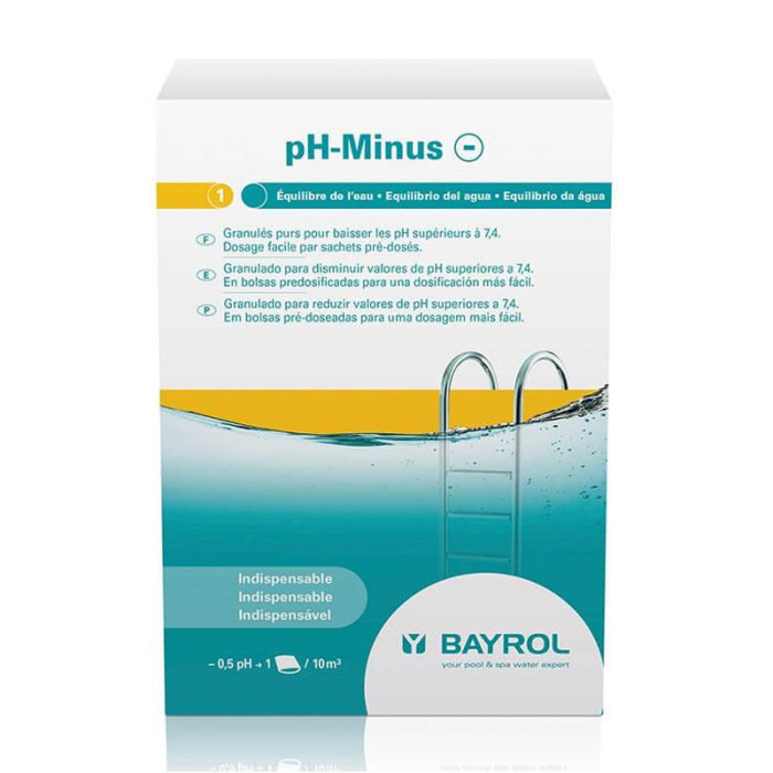 Ph minus granulés pour diminuer le ph en sachet (4 x 500g)