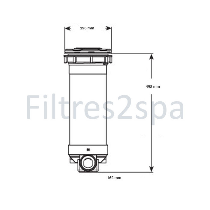 3 Skimmer Dyna-Flo Waterway (4.65m²)